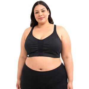 Livi Active Black Bra, Convertible No-wire, Size 44H